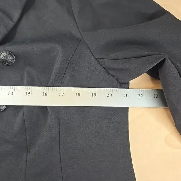 Lane Bryant The Bryant Blazer Women’s Size 18 Black Jacket Workwear - Picture 7 of 9